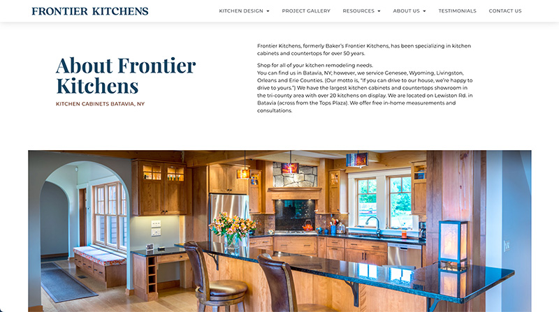 Frontier Kitchens Batavia NY